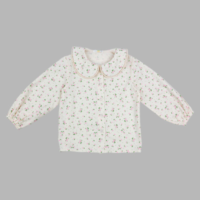 Блузка Розовые цветы Чуди Кидс 506625Ц1-2 экрю 01